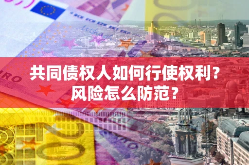 北京共同债权人如何行使权利？风险怎么防范？