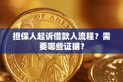 北京担保人起诉借款人流程？需要哪些证据？
