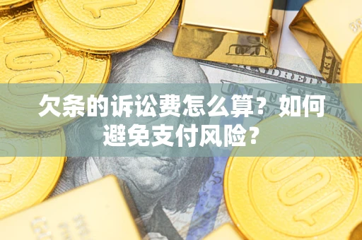 北京欠条的诉讼费怎么算？如何避免支付风险？