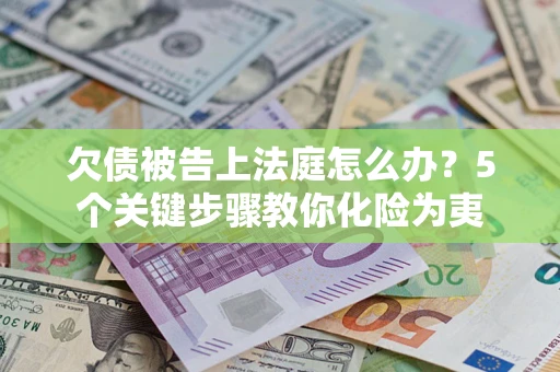 北京欠债被告上法庭怎么办？5个关键步骤教你化险为夷